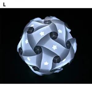 (색상:청록)아이큐퍼즐램프-별(20인용)입체 조명 완구 초등학생 장난감 창의력 방과후교실