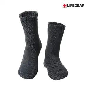 소프트윔 남성 보온 양말 발열 겨울 방한 기모 남자 덧신 니트 울 양털 털 양모 등산 수면  단체