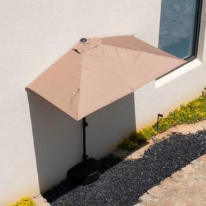 하프파라솔 높이조절 방수 카페 야외 마당 테라스