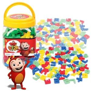 코코몽2 한글공부 자석블럭 글자학습 모음자음 배우기 퍼즐놀이 마그네틱 유아 (96pcs)