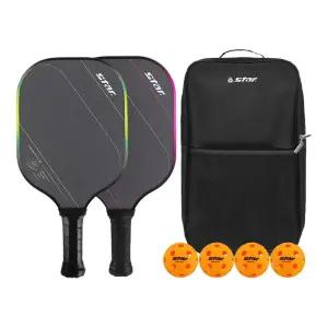 스타 피클볼 패들세트 NXR710S 유리섬유 패들 2개 + 공 4개 + 전용가방