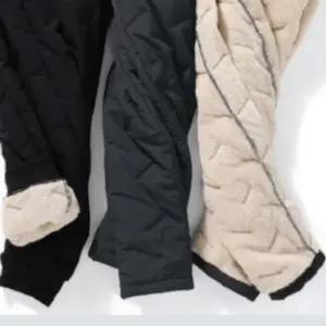 겨울 융 패딩바지 남성 융털 기모 패딩 방한 작업 일 융기모 편한 누빔 밴딩 2커러
