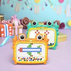 토이머스 꽃게 마그네틱 드로잉보드 (중) 자석 구슬옮기기 그림판 도안 컬러 초코볼 스케치