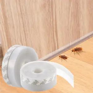 실리콘 문풍지 방풍 틈새 차단 테이프 5m