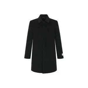 [하프클럽/BY파크랜드]챠콜 캐시미어 레귤러 내부퀼팅 코트-AA2OH403