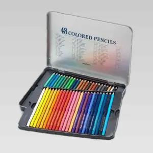 문화)넥스프로 색연필(48색/틴케이스)