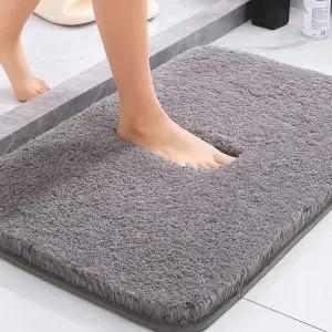미끄럼방지 욕실 발매트 화장실 주방 매트 고급 극세사 발닦개 세탁가능 두꺼운 싱크대 부엌 발수건 발메트