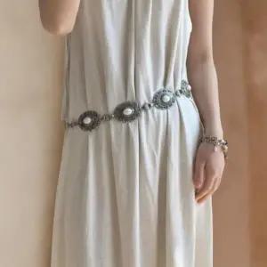 |CCA84B2|여성 체인 스타일 조절 가능한 허리 조임 벨트