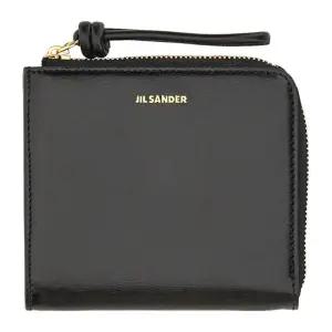 스퀘어 지퍼 가죽 카드지갑 J07VL0004 P4841001