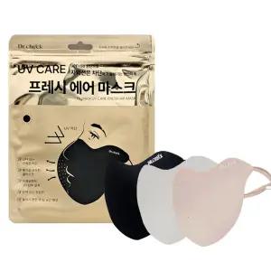 3D입체 자외선차단 UV 프레시 에어 마스크 x 3개