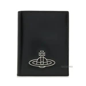 [비비안 웨스트우드] SS25 여성 바이폴드 로고 여권지갑 5106005CW L0077 N401