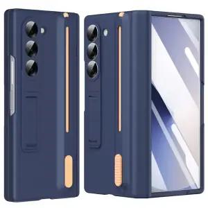 갤럭시Z트라이폴드 Z폴드7 6 5 4 3 제트지 터치펜 포함 힌지보호 거치대 하드 케이스