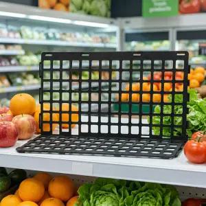 편의점 마트 선반 슈퍼 진열대 다용도 상품 칸막이 업소용 농수산 야채 진열 파티션 쇼케이스 매대 전시대