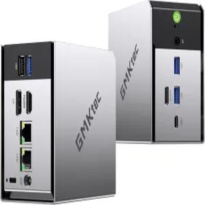 GMKtec 미니 PC AMD Ryzen 5 PRO 6650H (6C /12T 4.50Ghz) 듀얼 NIC LAN 2.5GbE 16GB DDR5 1TB NVME SSD