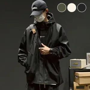 남성 루즈핏 생활 방수 후드 자켓 DMS-JUA-Q4212615