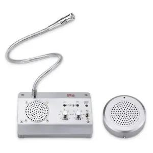 비대면 마이크 은행 오더 강의실 창구 스피커 교회  매점 매표소 플라스틱 데스크