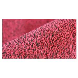 대형 실내 병원 출입구 먼지 빗물털이 도트카펫 현관매트120x120 빨강 깨끗한 논슬립