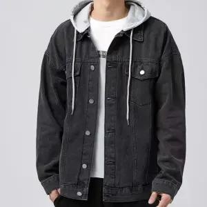 캐주얼 워싱 후드 남성 데님 자켓 DMS-JUA-Q4263186
