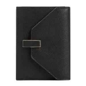 블랙 텍스처 가죽 이지데 지갑 SGES0005028LOCPS99 NN