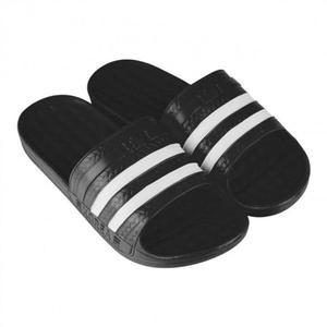 [하프클럽/]EVA 트렌드 올 디디샵 통 삼선 슬리퍼 - 블랙