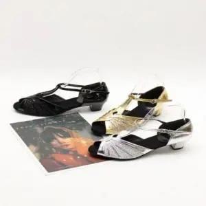 [하프클럽/]4cm 데이 여성 미들힐 기본 댄스화