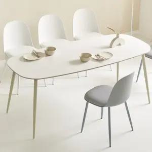 이홈데코 마일드 포세린 양면 세라믹 6인용 타원형 식탁테이블 1800 3052368