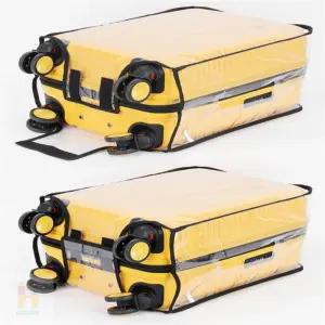 하비잇 캐리어항공커버 여행용 방수 투명 캐리어 보호 덮개