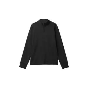 헐크 여성 여친 티 맨투맨 덕융 반집업 추동 하이넥 슬림핏 솔리드 상의 붐 KKE4