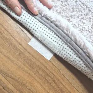 현관발매트 욕실바닥매트 벨크로찍찍이 카페드 10개입세트