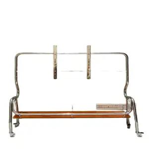 티비 스탠드 원목 TV 거치대 브래킷 이동식 모던