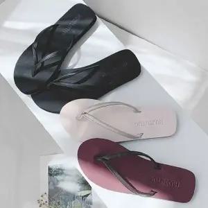 [하프클럽/]남녀공용 기본 쪼리 슬리퍼 여름 모던 조리 비치슬리