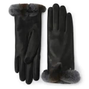 [백화점 정품] 닥스 ACC 블랙 렉스 퍼 롱 여성장갑 DCGV2F276