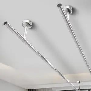 베란다 이불 건조대 일자 조명 자동빨래건조대 리모컨 전동