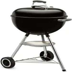 야외 요리 및 바비큐용 웨버 오리지널 주전자 불 그릴 18인치 검은색