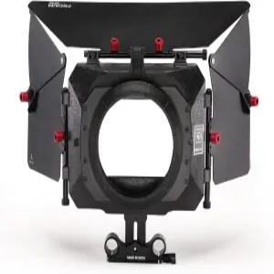 프로아임 MB-600 선쉐이드 매트박스 카메라 렌즈용 높이 라이저 최대 95mm. 15mm 레일 상단 플래그 확장