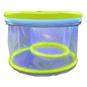 2 유닛 수족관 어류 부화장 격리망 사육자 탱크 격리 부화망 상자 대형 조리개망 및 소형 함께 제공