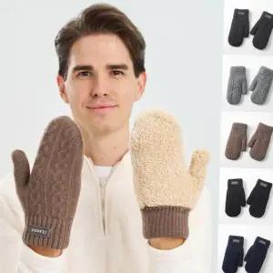 겨울장갑 여자 남자 여성장갑 방한 털안감 스웨이트장갑 스키장갑 꽈배기 겨울 벙어리장갑 니트