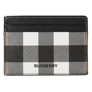 [버버리][명품] 버버리 25SS KIER 자이언트 체크 카드지갑 다크버치브라운