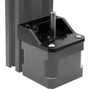 NEMA 17 스테퍼 전동 브래킷 3D 프린터 42 Z 축 업그레이드 홀더 L 마운트 고정 지지 선반 알루미늄 플레이