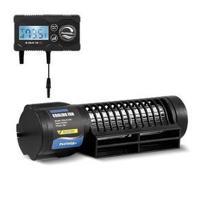 Poafamx 수족관 냉각기 DC12V 냉각 팬 3단 조절 컨트롤러 Axolotl용 크로스 플로우 어항 자동 온도 3W