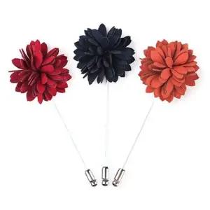 흩날리는 꽃잎처럼 부토니에_레드 블랙 오렌지