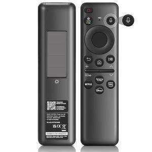 아즈키미 - 태양광 음성 리모컨 삼성 TV 리모컨과 호환 삼성 BN59-01432A 네오 QLED OLED 8K HDR 스마트 TV
