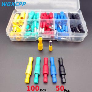 박스 유형 절연 전기 커넥터 암수 와이어 커넥터 황동 전기 압착 단자 자동차 액세서리