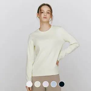 지오다노 여자 골지 립 긴팔 티셔츠 5color 325502 1584754