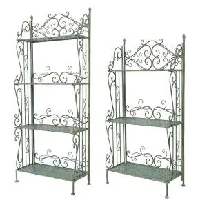 철제 화분 선반 빈티지 인테리어 받침대 1903 쓰리 3단 꽃집