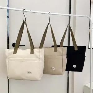 학생 직장인 큰가방 보부상 캔버스백 숄더백 캔버스백 숄더백 에코백 직장인가방 포켓백