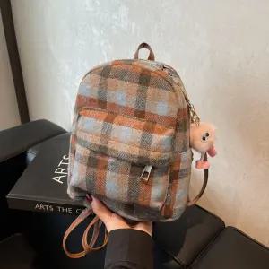 여성 러블리 가방 백팩 패션 캐주얼 캔버스 핸드백 학생 미디엄 다올5