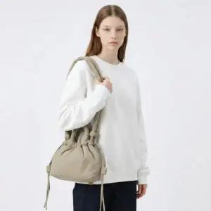 데일리 백팩겸용 토트백 끈조절 나일론 출근 미니백 3WAY 외출 숄더백 패딩 스트링 크로스백 하찬 복조리