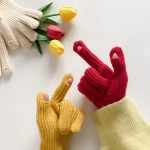 남녀공용장갑 핑거홀 커플 골지 남녀공용 핑거홀장갑 커플장갑 니트 니트장갑 겨울장갑 장갑 8color