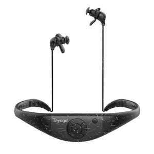 [미국배송] 수영용 타요고 방수 MP3 플레이어 IPX8 8GB 수영 헤드셋 실리콘 코팅 음악 20시간 재생 시간 수영에 완벽한 수중 플레이어